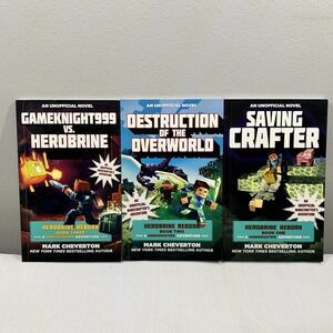 Minecraft Cheverton Gameknight999 Adventure‎ Book Lot 3